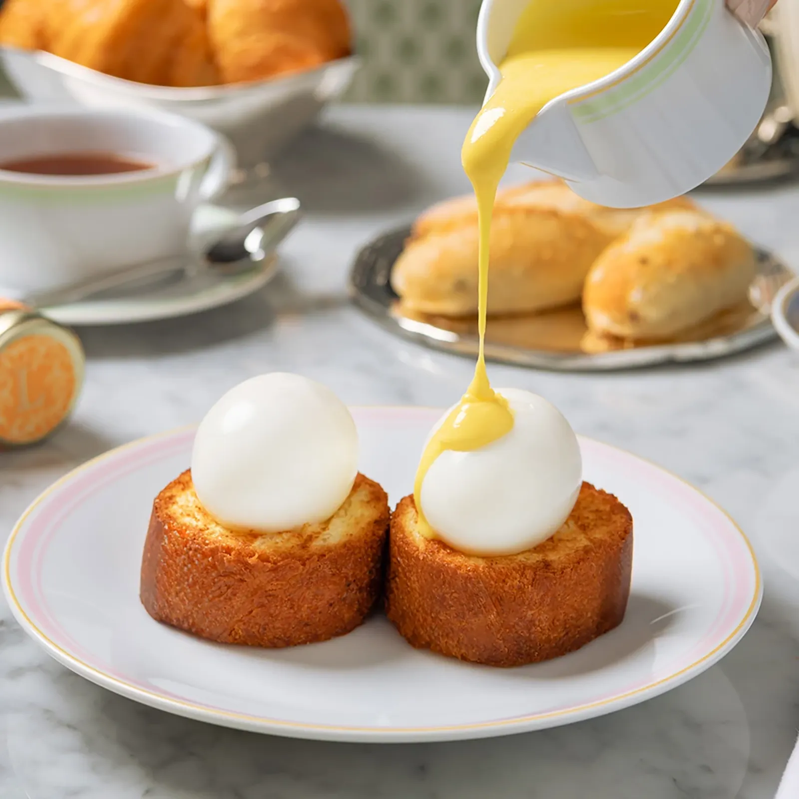 Bénédictine Soft Boiled Eggs