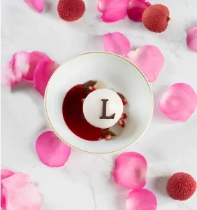 Ladurée and Sorbé Le Sorbet Signature dessert